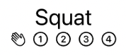 Header with hand-wave symbol for Welcome page number